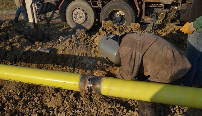 ÇORUMAZ A.Ş. TARAFINDAN OSMANCIK İLÇESİNE DOĞALGAZ VERİLMESİ İÇİN ÇALIŞMALAR HIZLA DEVAM EDİYOR. (İSMAİL KABAKDERE/ÇORUM-İHA)