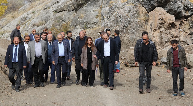 ÇORUM'UN ALACA İLÇESİNDE BULUNAN ANTİK ÖRÜKAYA BARAJI, M.S. 2. YÜZYILDAN BUGÜNE KADAR DÜNYADA YAŞANAN İKLİMSEL VE BİTKİ ÖRTÜSÜNDEKİ DEĞİŞİME IŞIK TUTACAK. (MUHAMMED MUTTALİP YALÇIN/ÇORUM-İHA)