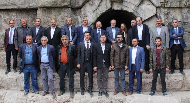 ÇORUM'UN ALACA İLÇESİNDE BULUNAN ANTİK ÖRÜKAYA BARAJI, M.S. 2. YÜZYILDAN BUGÜNE KADAR DÜNYADA YAŞANAN İKLİMSEL VE BİTKİ ÖRTÜSÜNDEKİ DEĞİŞİME IŞIK TUTACAK. (MUHAMMED MUTTALİP YALÇIN/ÇORUM-İHA)