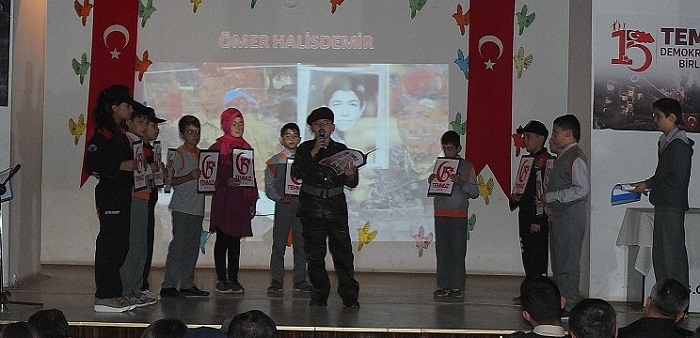 15 TEMMUZ ŞEHİTLERİ ANILDI