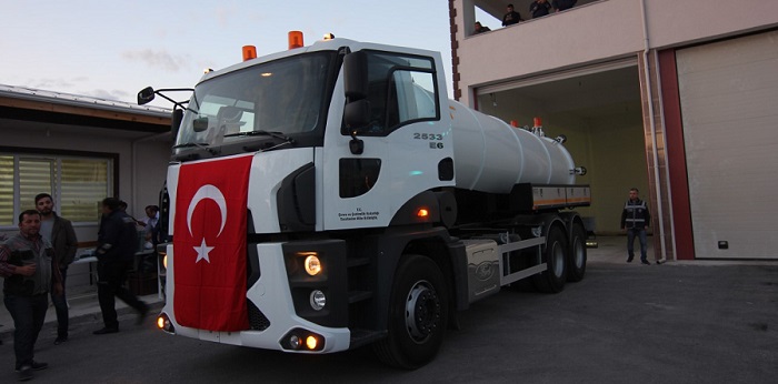 BAKANLIKTAN VİDANJÖR HİBE EDİLDİ