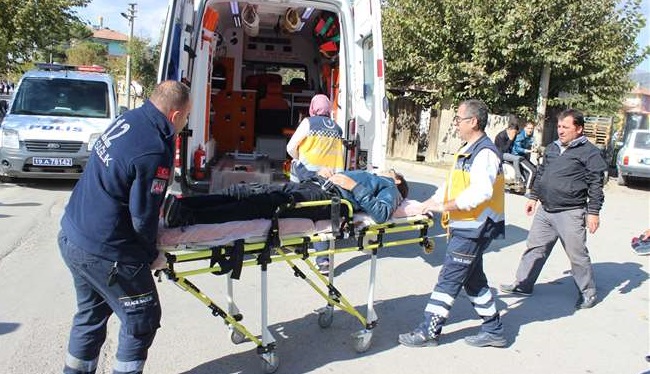 14 YAŞINDAKİ ÇOCUK KAZA YAPTI