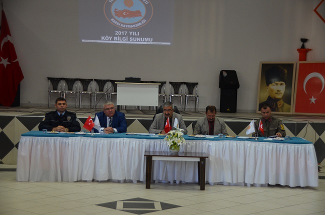 VALİ NECMETTİN KILIÇ, KARGI İLÇESİNİ ZİYARET EDEREK MUHTARLAR VE VATANDAŞLARLA BİR ARAYA GELDİ (TURAN OZAN ACAR/ÇORUM-İHA)