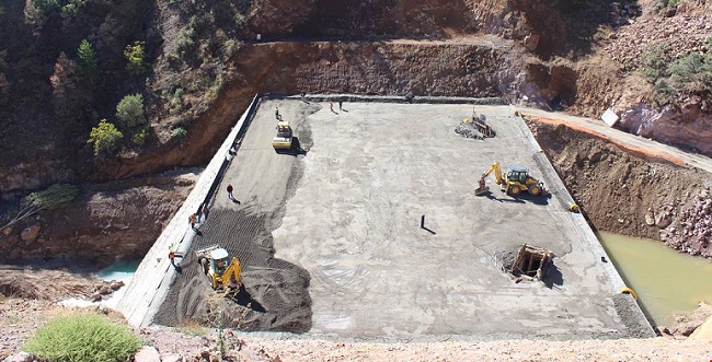 OĞUZLAR GÖLETİ HIZLA YÜKSELİYOR