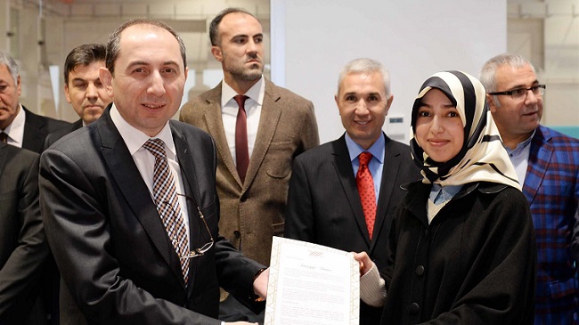 BAŞARILI ÖĞRENCİLERE TEŞEKKÜR BELGESİ