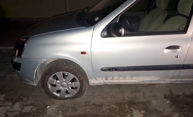 ÇORUM’DA ARAÇLARIN LASTİKLERİ KESİLDİ