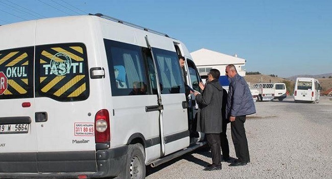 ÖĞRENCİ SERVİSLERİ DENETLENDİ