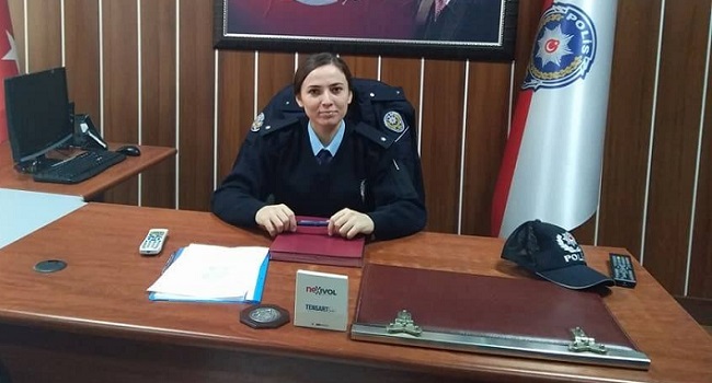 İŞTE ÇORUMLU KADIN KOMİSERİMİZ