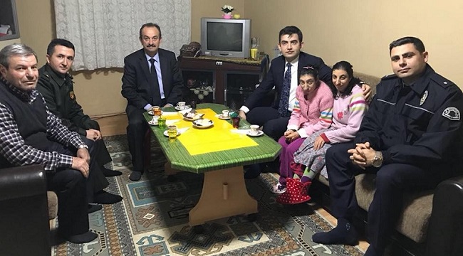 KAYMAKAM ÇİFTÇİ’DEN ANLAMLI ZİYARET
