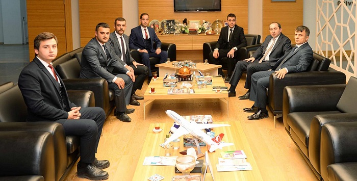 BAŞKANLAR REKTÖRÜ ZİYARET ETTİ