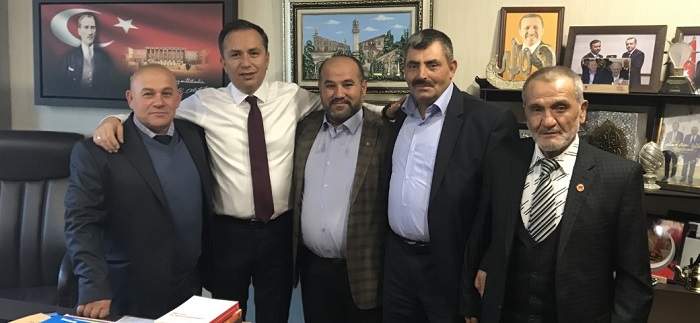 MUHTARLARIN SORUNLARINI DİNLEDİ