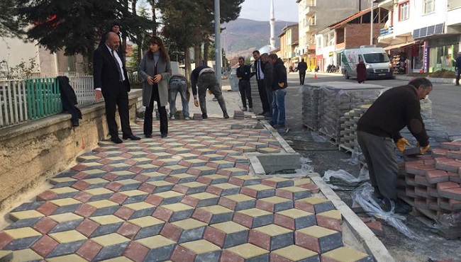 ORTAKÖY’ÜN KALDIRIMLARI RENKLENDİ