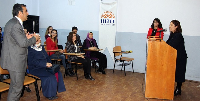 KADIN VEKİL FARMAKOLOJİ DERSİ VERDİ