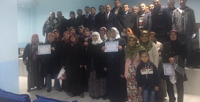 İSBİR ÇALIŞANLARA TEŞEKKÜR ETTİ