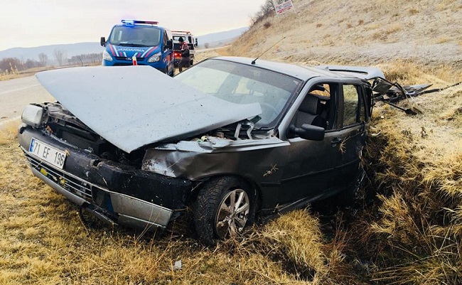 TAKLA ATARAK ŞARAMPOLE UÇTU