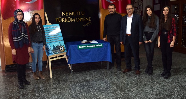 SEVGİ VE KARDEŞLİK DEFTERİ AÇILDI
