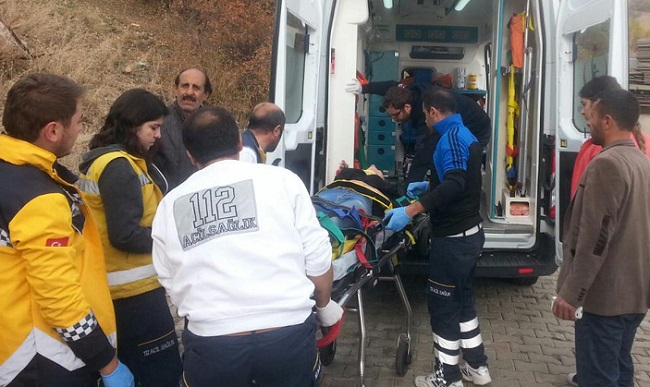 ODUN YERİNE PARMAKLARINI KESTİ