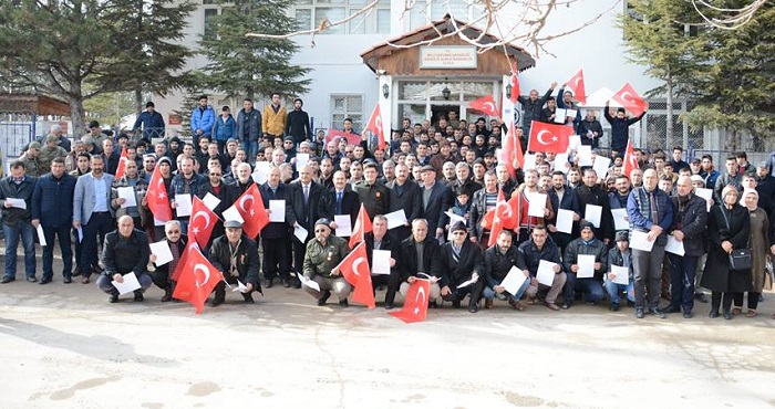 GÖNÜLLÜ ASKER OLMAK İSTEDİLER