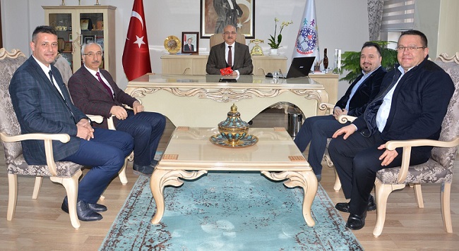 YENİ PROJELER HAKKINDA GÖRÜŞTÜLER