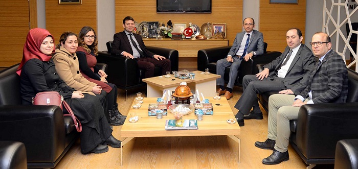 ADAY ÖĞRETMENLERDEN REKTÖR’E ZİYARET
