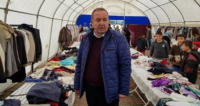 YARDIM SEVENLERE TEŞEKKÜR ETTİ