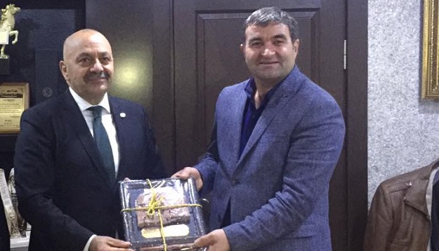 TANER İSBİR’DEN ÇESOB’A ZİYARET