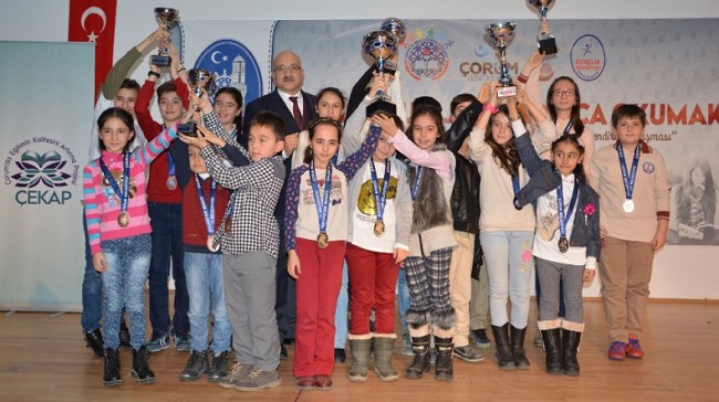 AKIL OYUNLARINDA ÖDÜLLER VERİLDİ