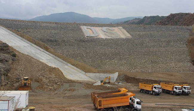 İNCESU GÖLETİNDE SONA GELİNDİ