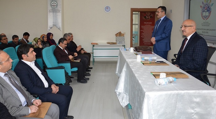 İMAM HATİP OKULLARI ÇALIŞTAYI YAPILDI