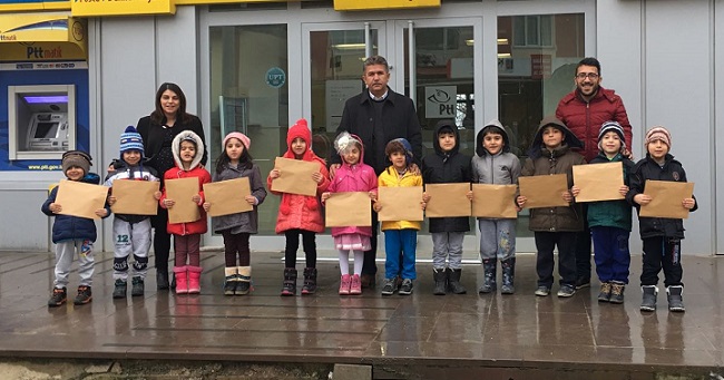 MİNİKLERE ASKERLERDEN CEVAP GELDİ