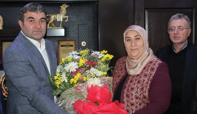 KADIN BAŞKAN’DAN ÇESOB’A ZİYARET