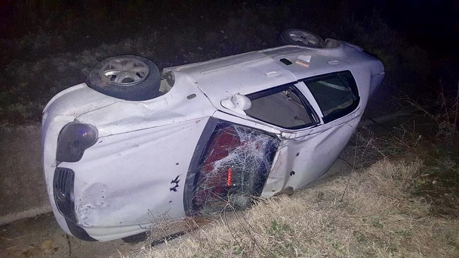 OTOMOBİL SU KANALINA UÇTU: 1 ÖLÜ