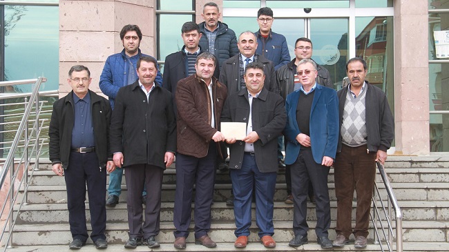 BİLAL KARATAĞ MAZBATASINI ALDI