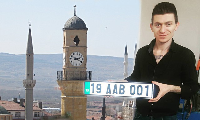 ÇORUM 3 HARFLİ PLAKAYA GEÇTİ