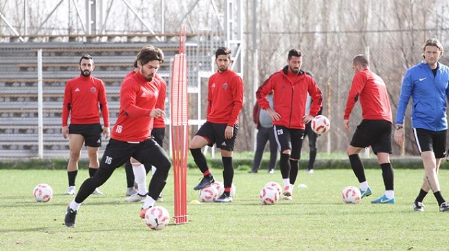 BELEDİYESPOR ŞUT VE TAKTİK ÇALIŞTI