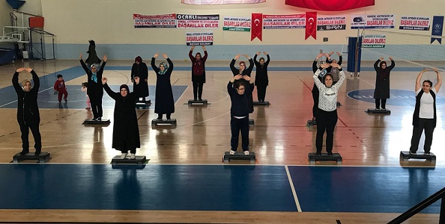 HAYDİ HANIMLAR SPORA ETKİNLİĞİ
