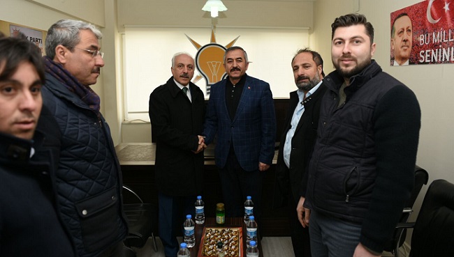 BAŞKAN ALACA TEŞKİLATINI ZİYARET ETTİ