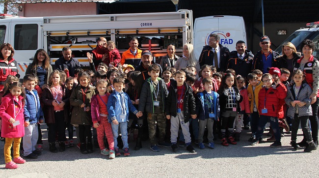 MİNİKLER ACİL DURUM EĞİTİMİ ALDI
