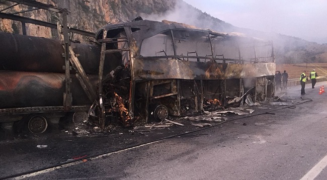 ÇORUM’DA KATLİAM GİBİ KAZA