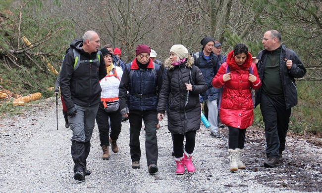 YAĞMUR ALTINDA DOĞA YÜRÜYÜŞÜ