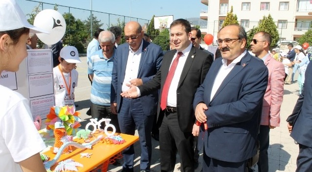 KARGI’DA TÜBİTAK BİLİM FUARI AÇILDI
