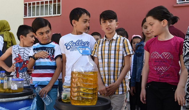 ÖĞRENCİLERE HAREZMİ EĞİTİMİ VERİLDİ