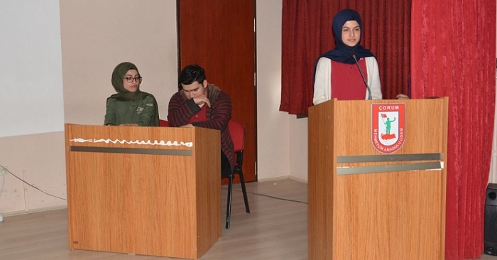 ÇORUM OKUYOR PROJESİNDE MÜZAKERE
