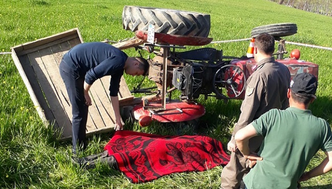 ÇORUM’DA TRAKTÖR YİNE CAN ALDI