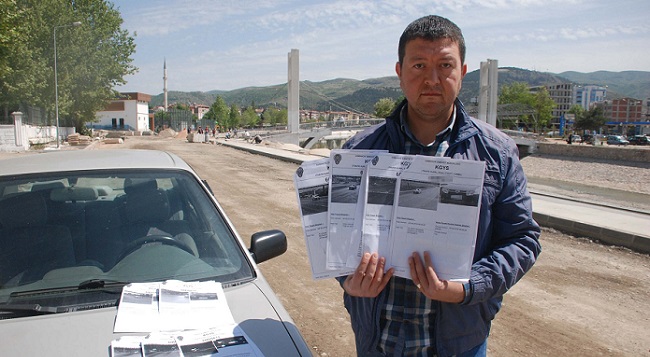 5 BİN LİRA TRAFİK CEZASI KESİLDİ!