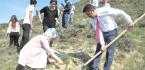 ADLİYE PERSONELİ FİDAN DİKTİ