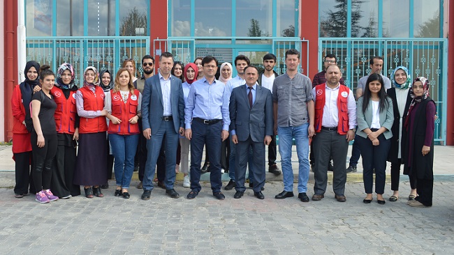 DAİRE BAŞKANINDAN SÜRPRİZ ZİYARET