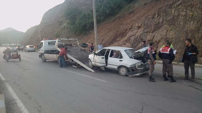 İSKİLİP’TEKİ KAZADA SÜRÜCÜ ÖLDÜ!