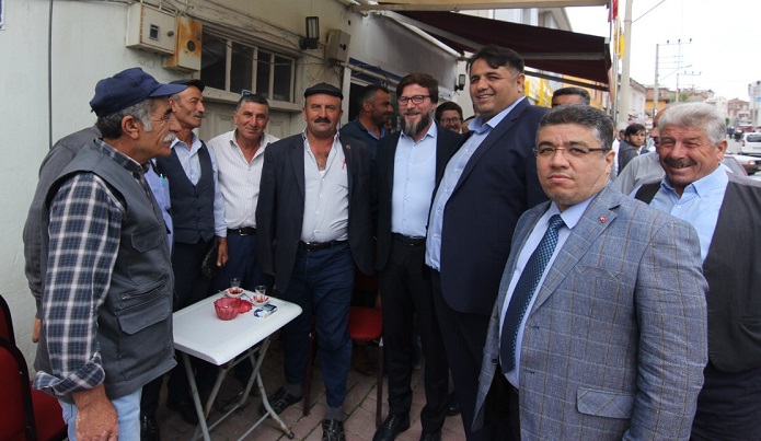 MECİTÖZÜ HALKININ SORUNLARINI DİNLEDİ