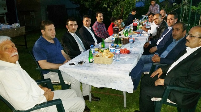 PROTOKOL İFTARDA BİR ARAYA GELDİ